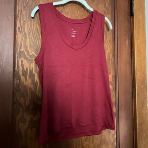 Burgundy Tank Top NEVER WORN